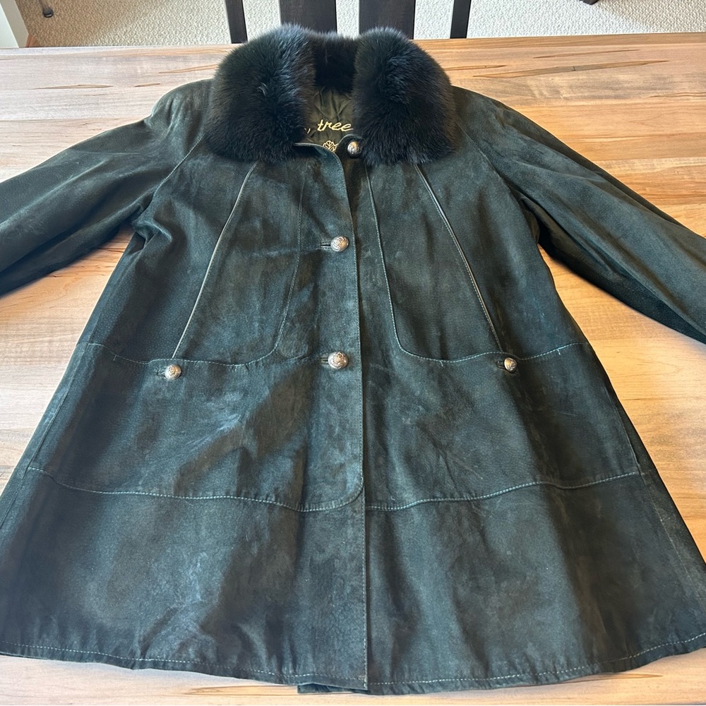 Fur and Leather Coat